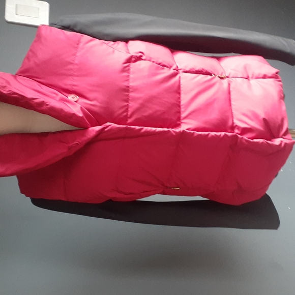 Lauren ralph Lauren burgundy women's puffer vest size large - Picture 10 of 15